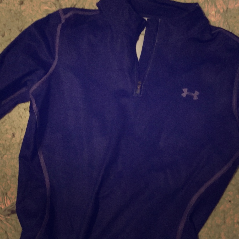 Long sleeve zip up  under armor women's cold gear